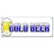Signmission COLD BEER BANNER SIGN ice drink cart stand iced draft bottle micro brew mini B-72 Cold Beer - alternate 1
